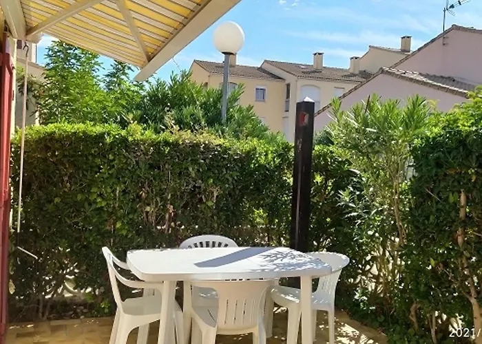 Pavillon Climatise 2 Pieces + Mezzanine, Terrasse, Parking Prive, A 400m De La - Fr-1-776-9 アルジェレス・シュル・メール
